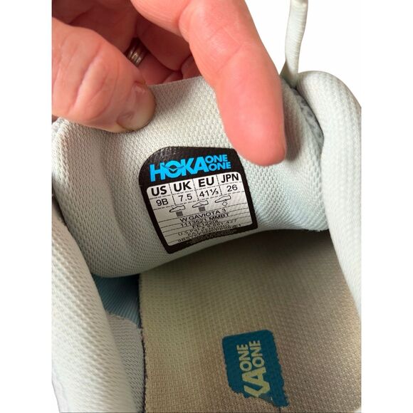 Hoka One One Shoes Sneakers Womens 9B Gaviota 3 Running Train Crossfit Gym 11135 - Picture 7 of 12